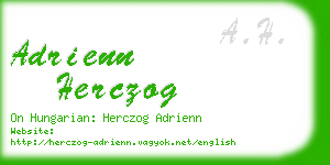 adrienn herczog business card